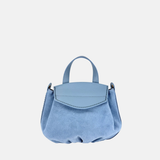 VISONA Small City Handbag in Sky Blue - Big Bag NY
