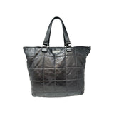 VLD Mod. "My Bag" Large Quilted Leather Tote