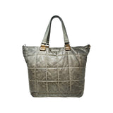 VLD Mod. "My Bag" Large Quilted Leather Tote