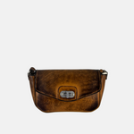 VLD FLAPPING HARD Small Turnlock Bag in Sugar Beige Tan Caramel - Big Bag NY