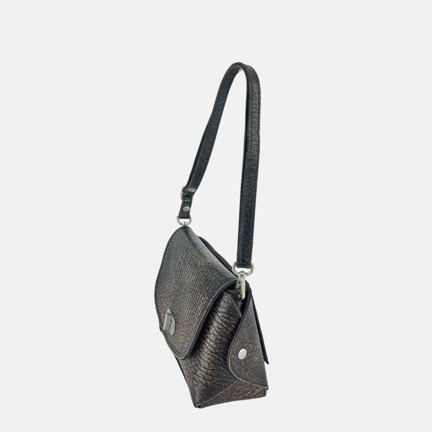 VLD PARTY SCRATCH Small Turnlock Bag in Black - Big Bag NY