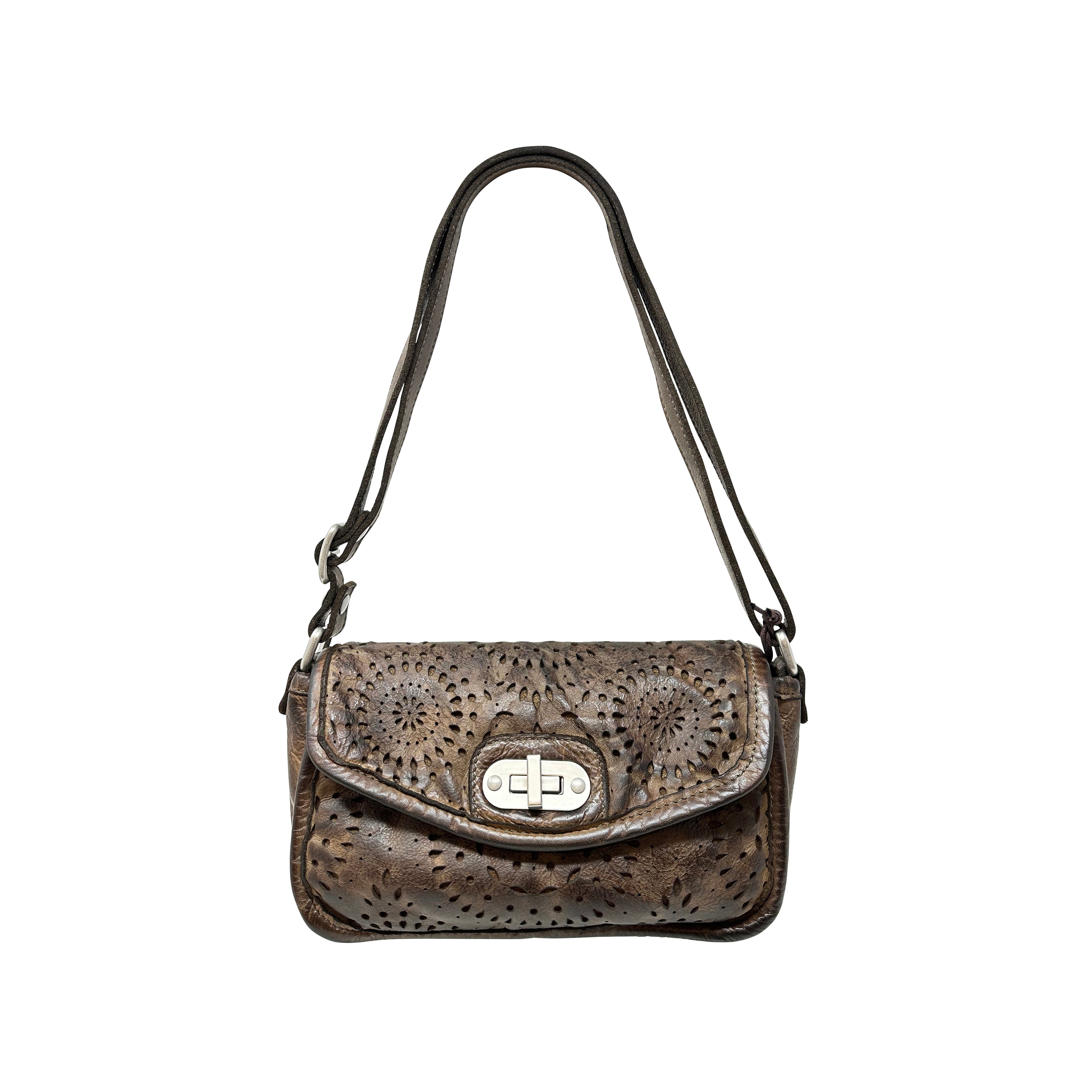VLD ROSONE Perforated Leather Bag - Big Bag NY