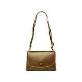 Turn Lock Clutch Eden in Gold