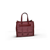 PLINIO Small Quilted Box Tote