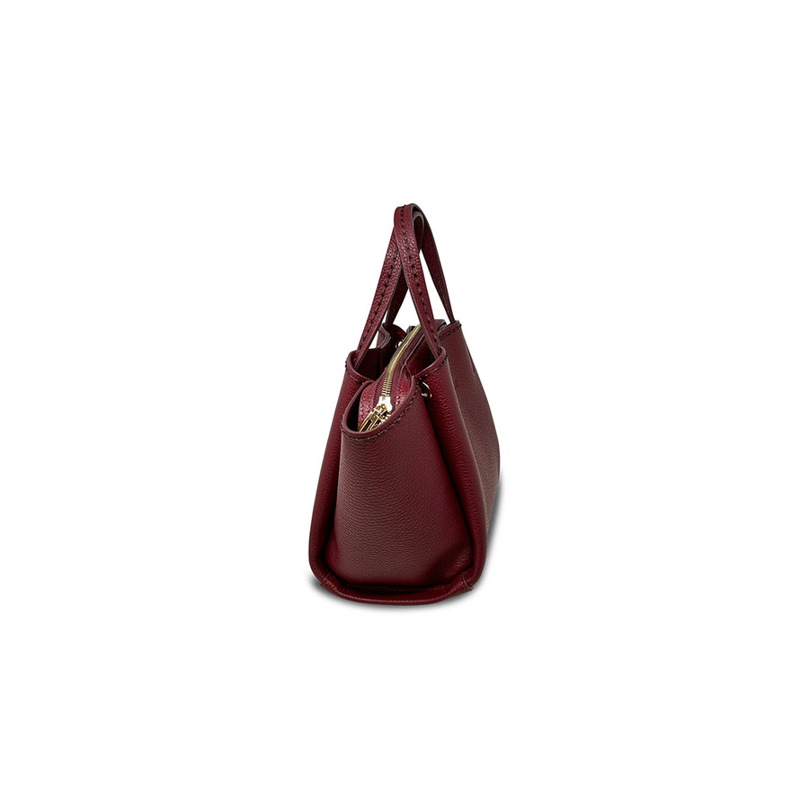 Mini Tote in Vino
