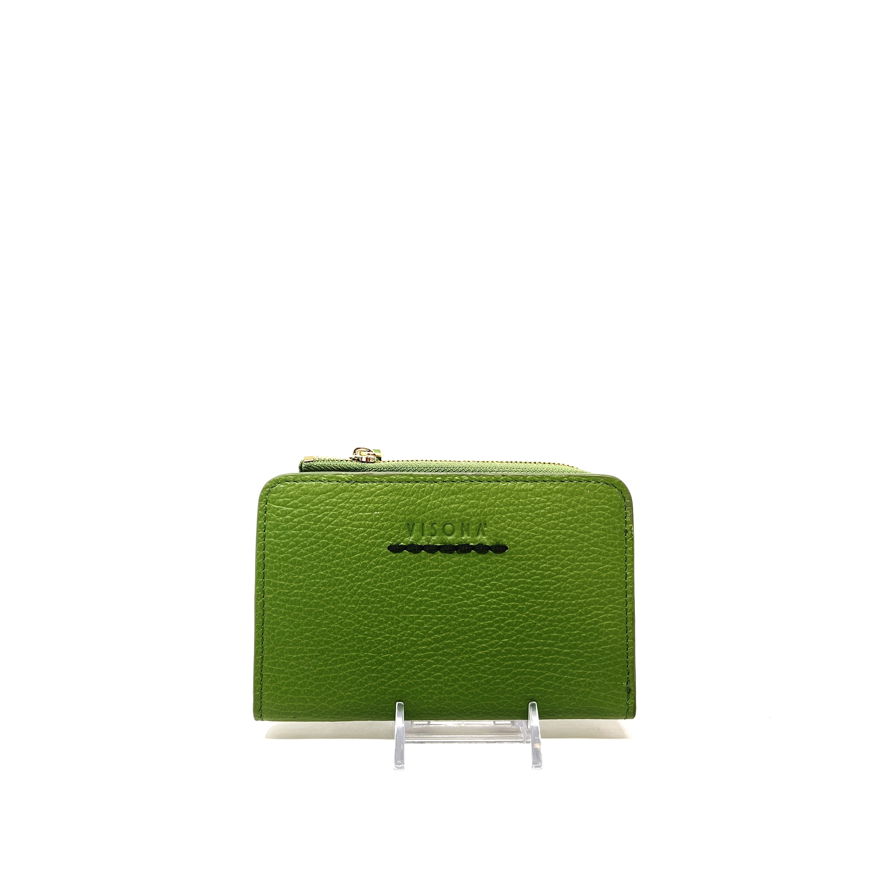 Visona Card Wallet with Wide Zip Pocket – Big Bag