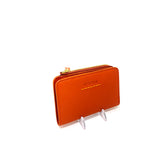Visona Card Wallet with Wide Zip Pocket PV-7701-PAPAYA - Big Bag NY 1