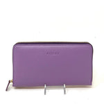 Visona Long Zip Around Wallet in Violetta - Big Bag NY