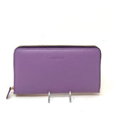 Visona Long Zip Around Wallet in Violetta - Big Bag NY