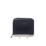 Visona Square Zip Around Wallet PV-2069-BLACK - Big Bag NY 1