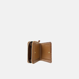 Visona Square Zip Around Wallet in Embossed Alligator Leather - Big Bag NY