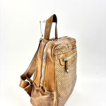 Vive La Difference FREELANCE DOTS Leather Backpack Bamboo - Big Bag NY 1