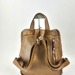 Vive La Difference FREELANCE DOTS Leather Backpack Bamboo - Big Bag NY 2