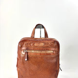 Vive La Difference FREELANCE DOTS Leather Backpack Caramel - Big Bag NY