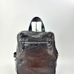 Vive La Difference FREELANCE DOTS Leather Backpack Ebano - Big Bag NY