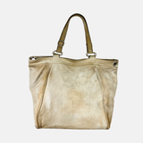 Vive La Difference Faded Large Leather Tote - Big Bag NY