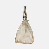 Vive La Difference Faded Large Leather Tote - Big Bag NY