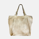 Vive La Difference Faded Large Leather Tote - Big Bag NY