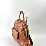 Vive La Difference SUDEST DOTS Leather Backpack CARAMEL - Big Bag NY 2