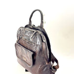 Vive La Difference SUDEST DOTS Leather Backpack EBANO - Big Bag NY 1