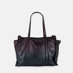 Vive La Difference VLD Winter Ombre Shoulder Tote Bag in Burgundy - Big Bag NY