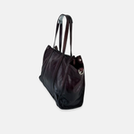 Vive La Difference VLD Winter Ombre Shoulder Tote Bag in Burgundy - Big Bag NY