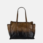 Vive La Difference VLD Winter Ombre Shoulder Tote Bag in Noce Brown - Big Bag NY