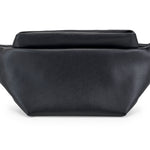 In-Zu Wallaby Crossbody Sling in Black Appleskin - Big Bag NY