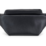 In-Zu Wallaby Crossbody Sling in Black Appleskin - Big Bag NY