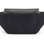 In-Zu Wallaby Crossbody Sling in Black Matte Quilt - Big Bag NY