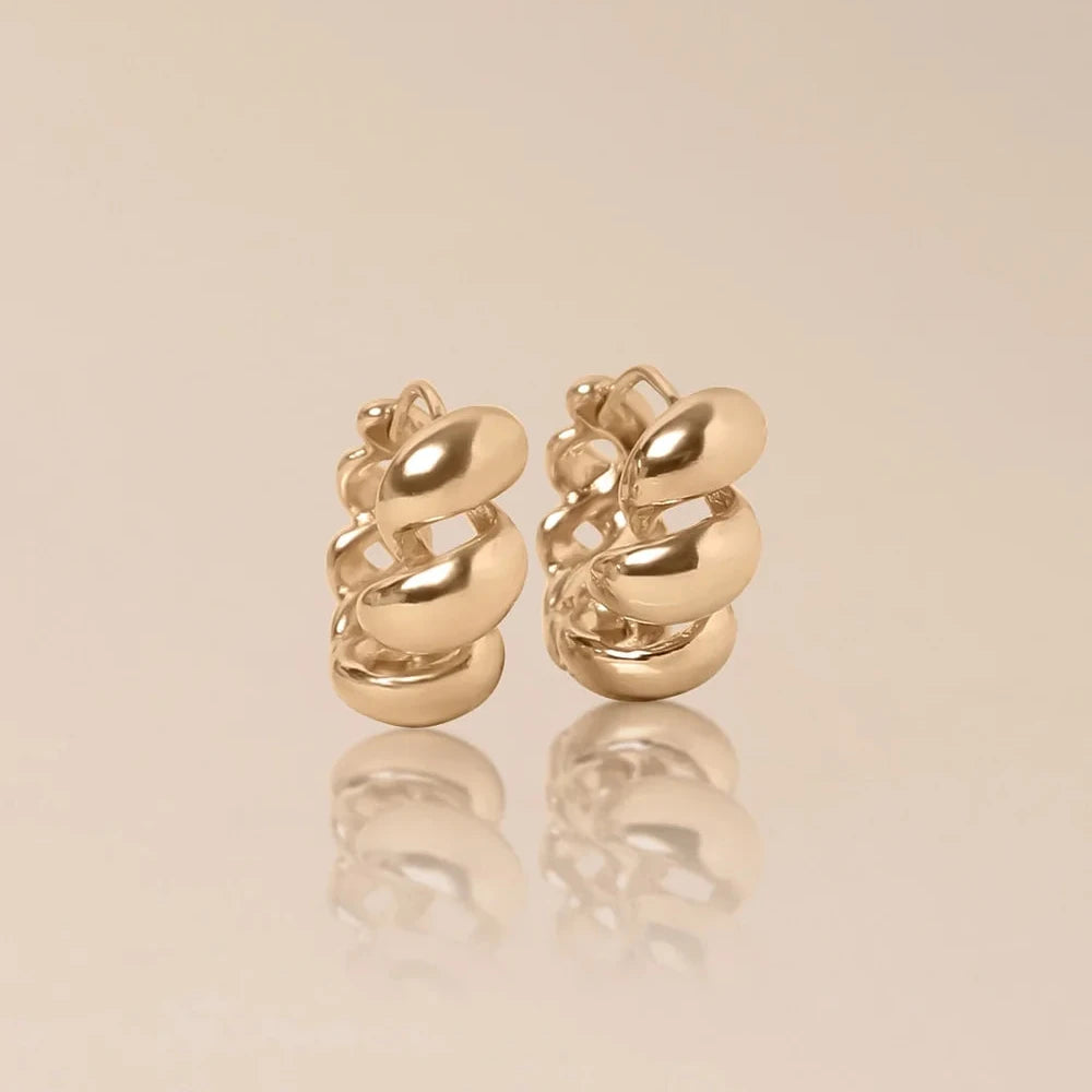 Waekura Isel Hoop Earrings - Big Bag NY