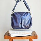 Brontibay Westside Glam Crossbody Bag in Sapphire- Big Bag NY