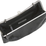 Whiting and Davis Rowen Clutch Black3 - Big Bag NY