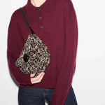 Winter Boucle Crosby Lock Saddle - Big Bag NY
