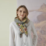 Storiatipic Angie Wool Scarf in Grey - Big Bag NY