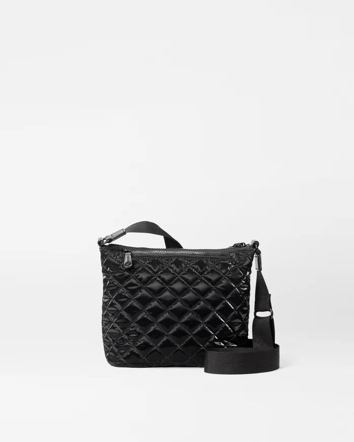 Metro Scout Deluxe Crossbody in Liquid Black - Big Bag NY