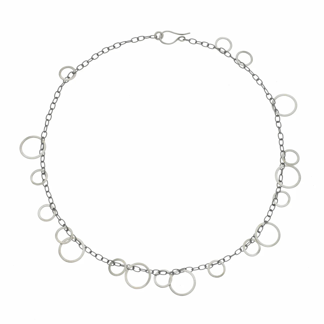 Heather Guidero Circle Bunches Necklace - Big Bag NY