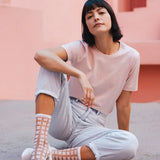 Atelier St Eustache Ginza Sock in Pink - Big Bag NY