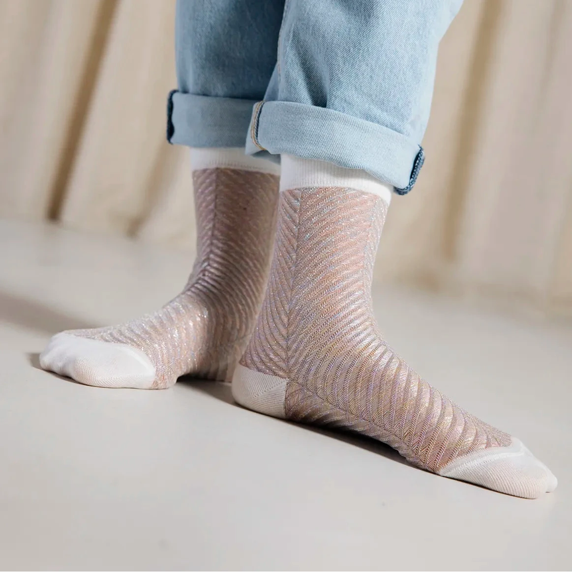 Atelier St Eustache Sapin Irisée Sock - Big Bag NY