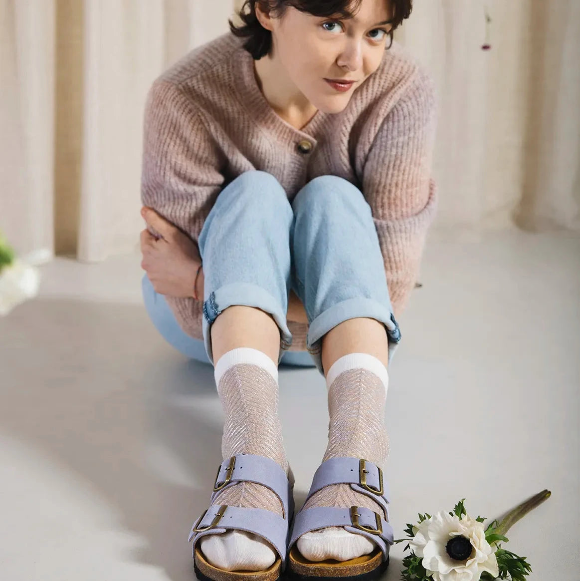 Atelier St Eustache Sapin Irisée Sock - Big Bag NY
