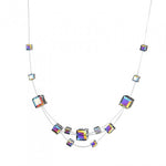 Miravidi Cube Necklace Aurora Borealis - Big Bag NY
