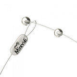 Miravidi Cube Necklace Grey-Black - Big Bag NY