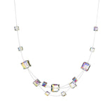 Miravidi Cube Necklace Aurora Borealis - Big Bag NY