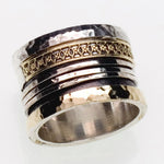 Ithil Mixed Metal Spinner Ring - Big Bag NY