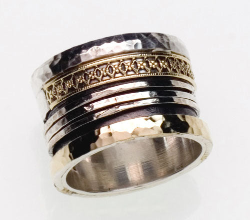 Ithil Mixed Metal Spinner Ring - Big Bag NY