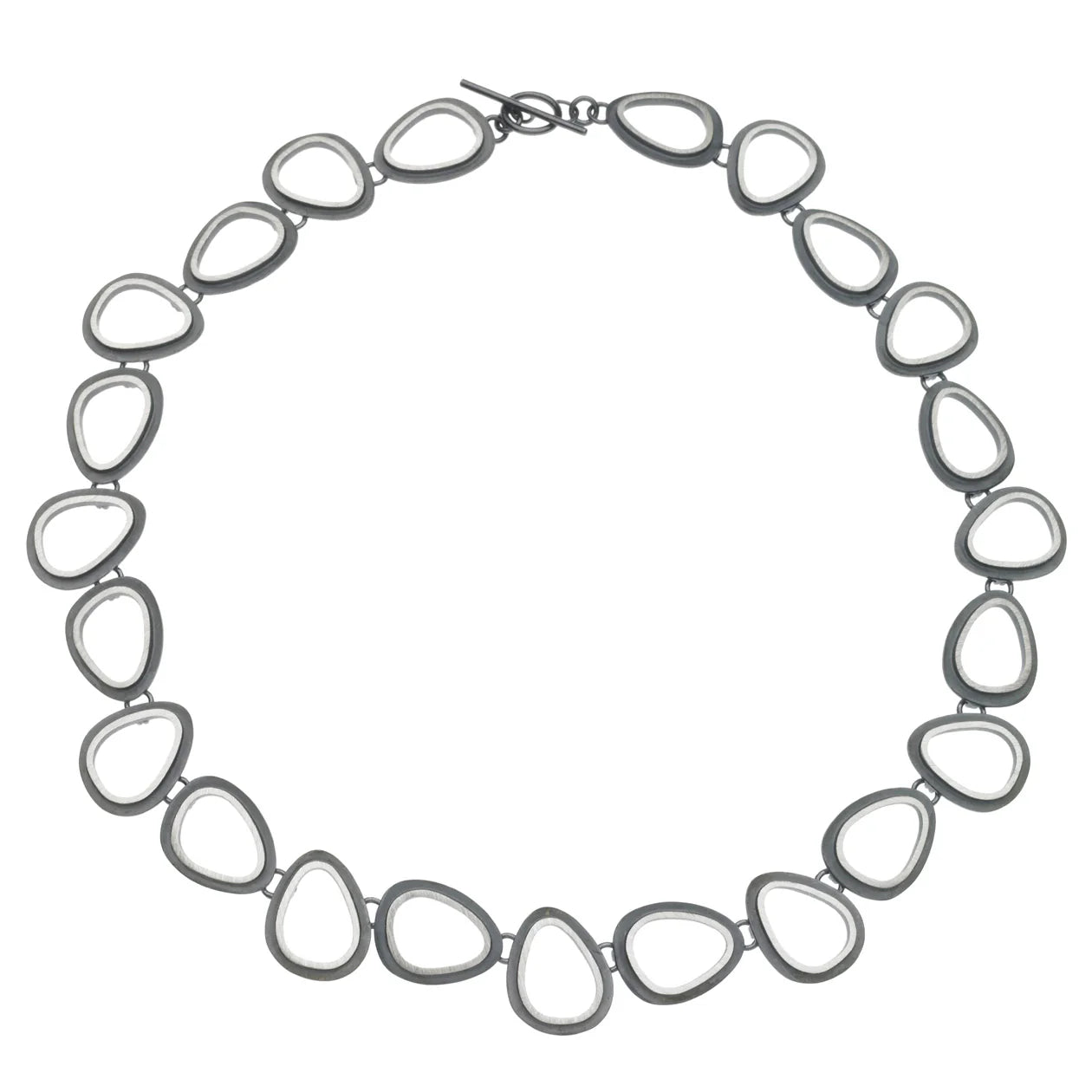 Heather Guidero Eclipse Organic Ovals Necklace - Big Bag NY