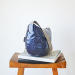 Brontibay Mimi Glam Hobo Bag Sapphire Blue- Big Bag NY