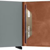 Secrid Slimwallet in Vintage Leather Cognac - Big Bag NY