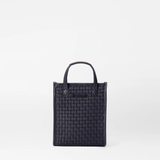 MZ Wallace Micro Woven Box Tote Black - Big Bag NYC