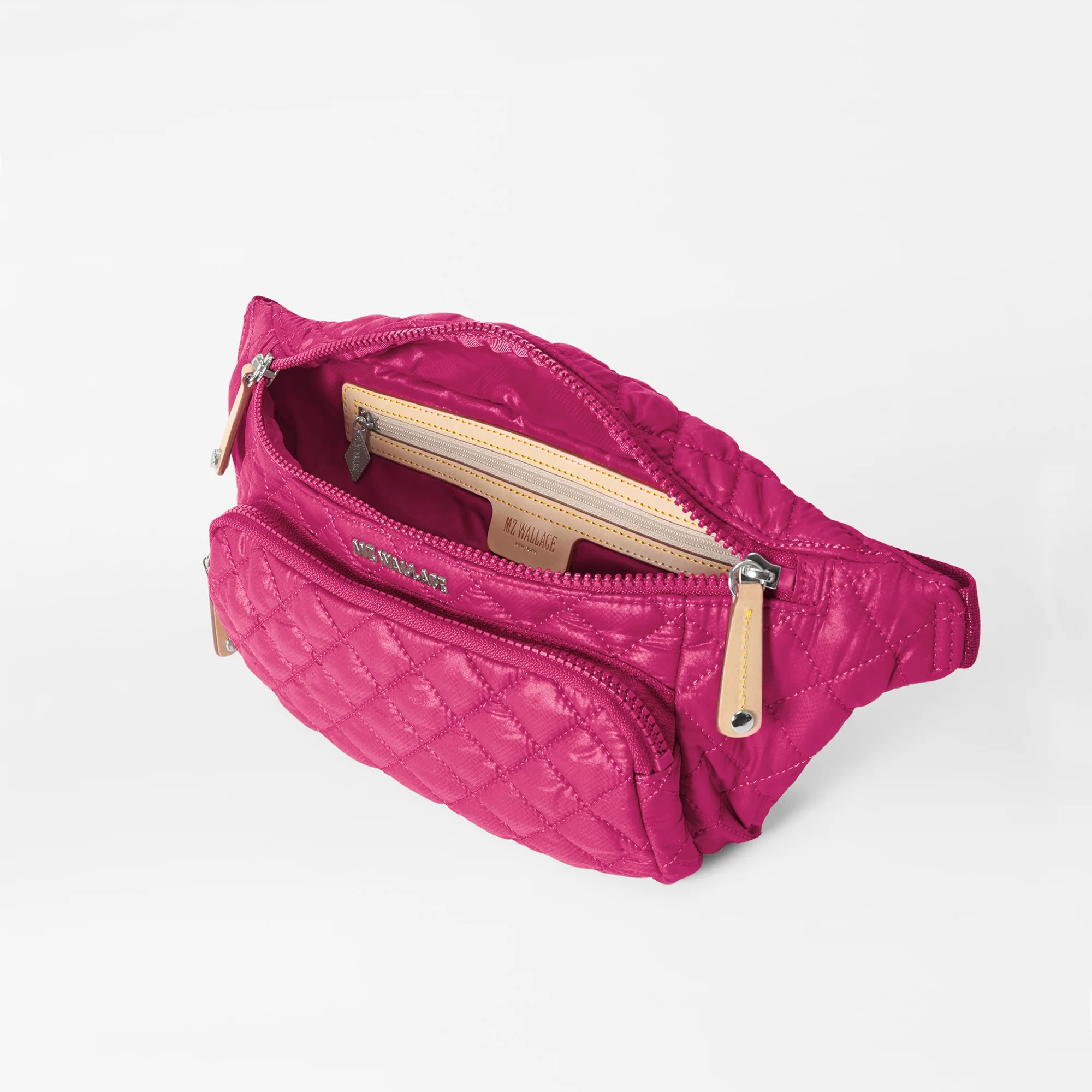 MZ Wallace Metro Sling Bag Raspberry - Big Bag NY